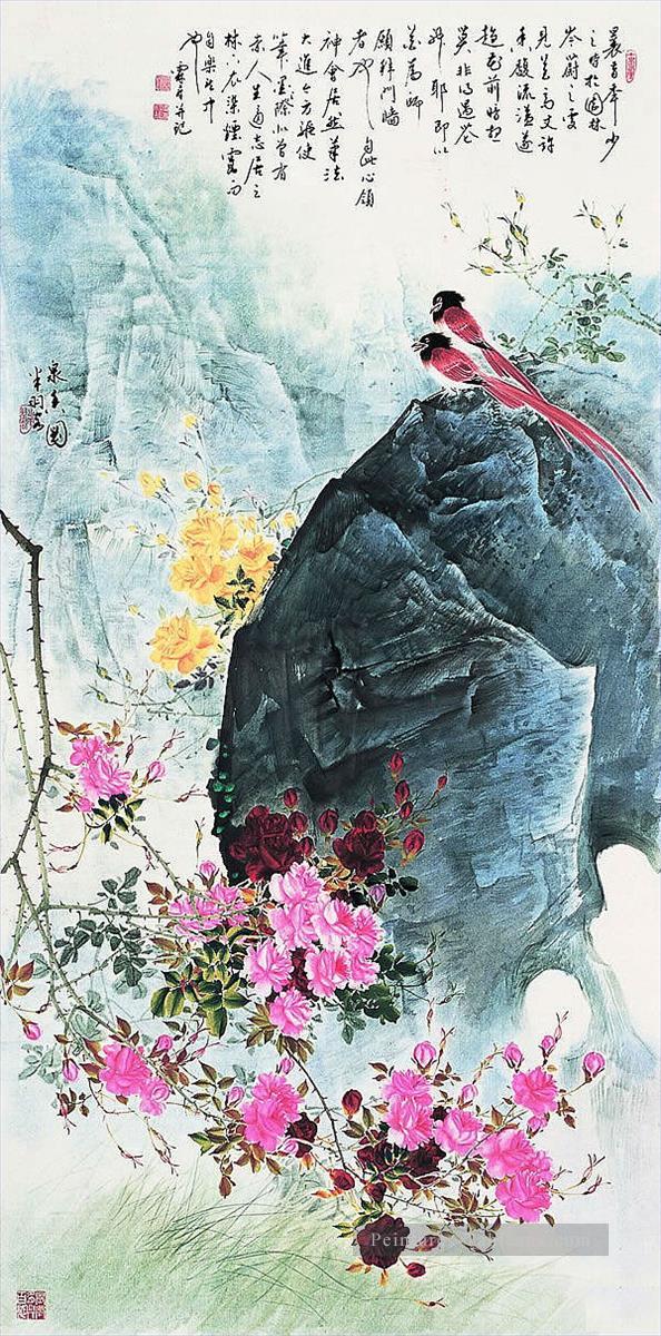Ma linzhang 4 Art chinois traditionnel Peintures à l'huile